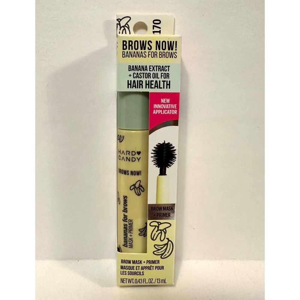 Hard Candy Brows Now Banana Brow Mask and Primer New In Box